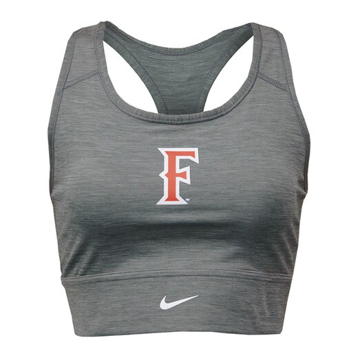NIke Longline Sports Bra- Smoke Grey Heather